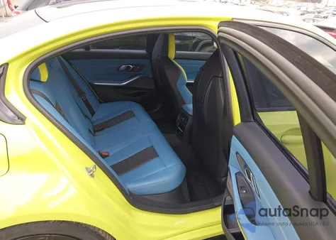 2022 BMW M3 Sedan z USA, uszkodzony, nr VIN WBS53AY03NFM89739